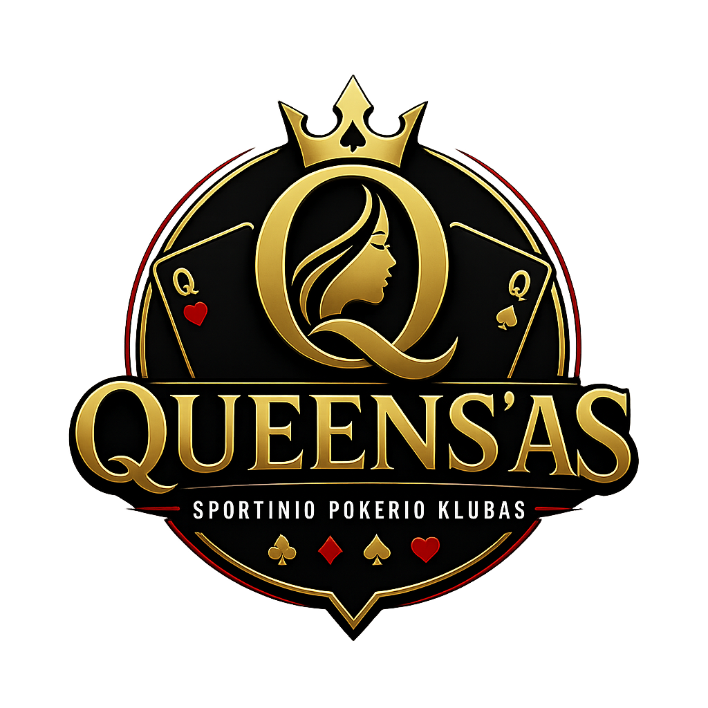 Queens'as sportinio pokerio klubo logotipas